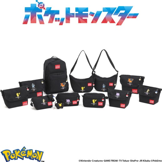Manhattan Portageよりポケモンデザインのコレクションが登場【11/7(土)発売】①