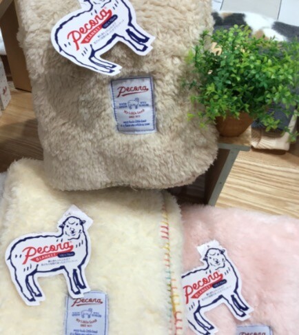 ふわふわブランケット🐏