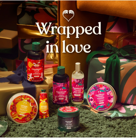 ザボディショップ 新発売 HOLIDAY COLLECTION 2025