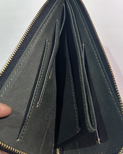 【NELD別注】ラクダL字ファスナー長財布