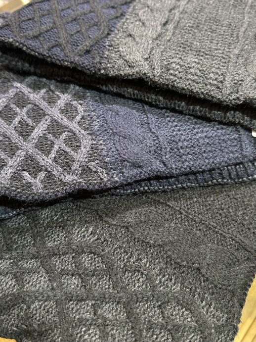 カイロポケット付きネックウォーマー