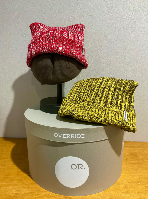 ネコみみビーニー、新色入荷😻