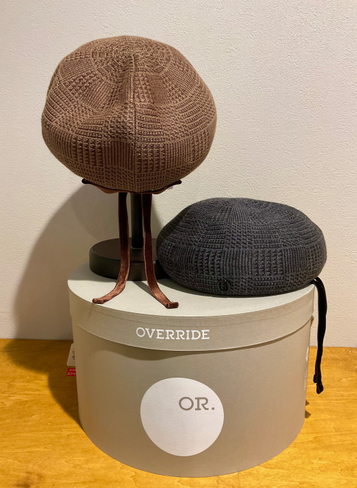 チェック柄ベレー帽🎶