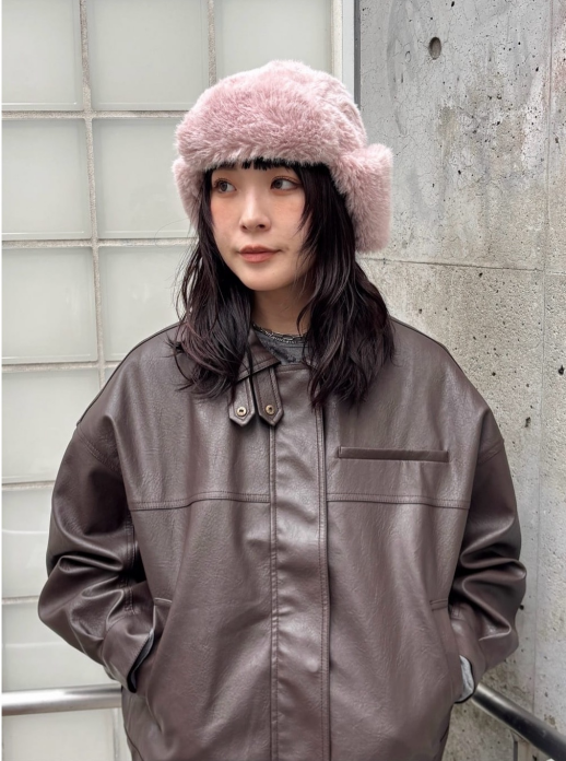 フェイクファートラッパーキャップ💕