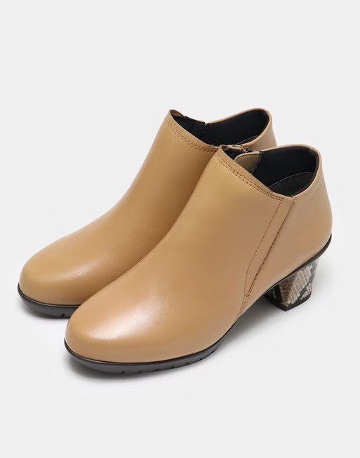 【NEW   フレックスヒールショートブーツ】