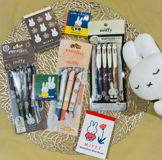 ミッフィのステーショナリー入荷してます！