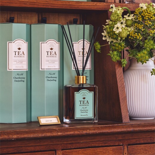 ティーメモリアルディフューザー【シャルドネダージリン】