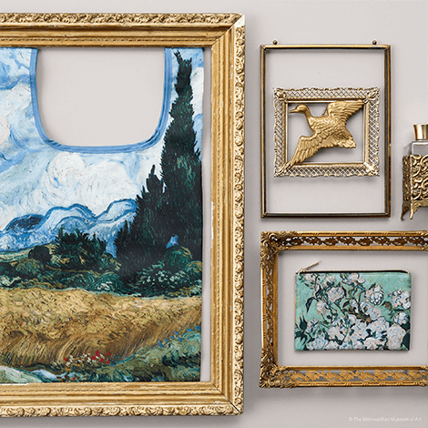 『メトロポリタン美術館』ゴッホのアートを使用したショッピングバッグ