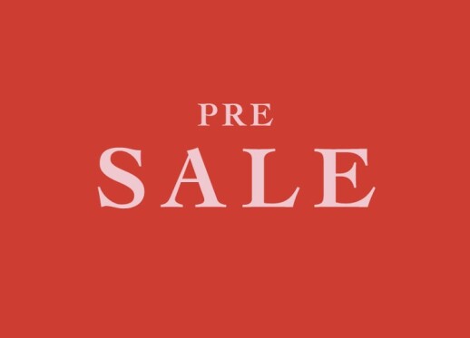 プレセール開催中です!