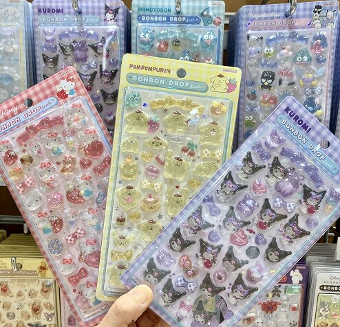 ぷっくりかわいいシールです♡