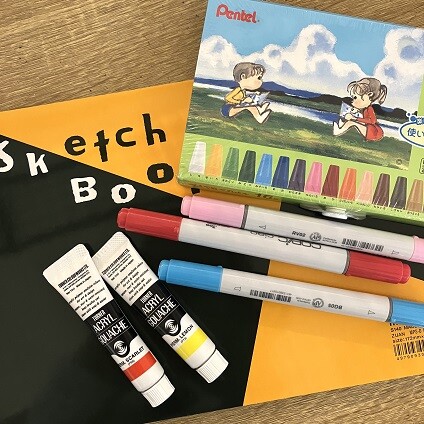 画材のお取り扱い復活しました！