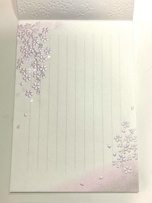 一足先に 春レター