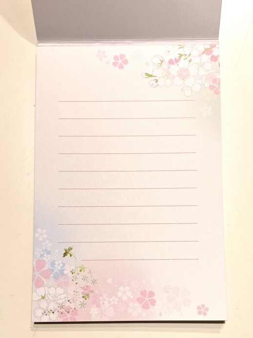 一足先に 春レター