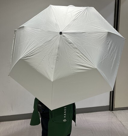 すごい雨！すごい風の日！傘はどうする？！