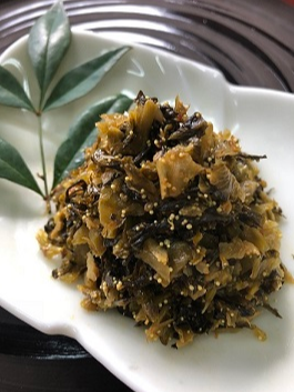 正面催事場【河野食品】高菜漬