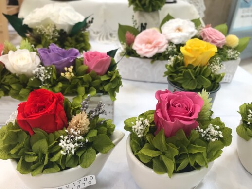 ＜四季彩＞～プリザーブドフラワー～　期間限定出店