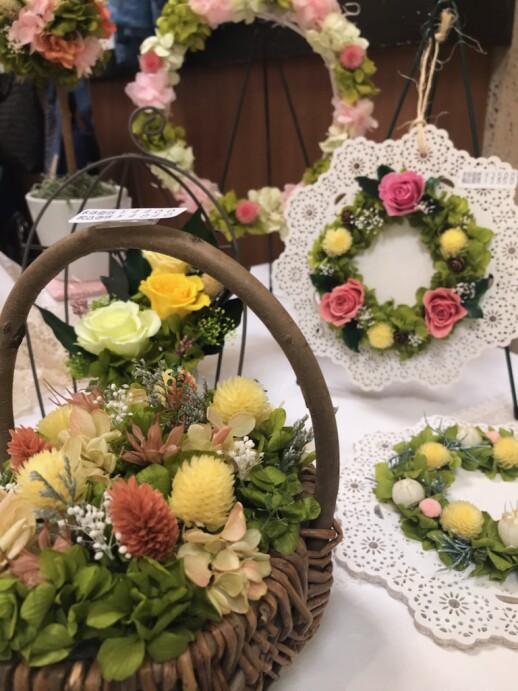 ＜四季彩＞～プリザーブドフラワー～　期間限定出店