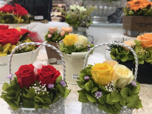 ＜四季彩＞～プリザーブドフラワー～　期間限定出店