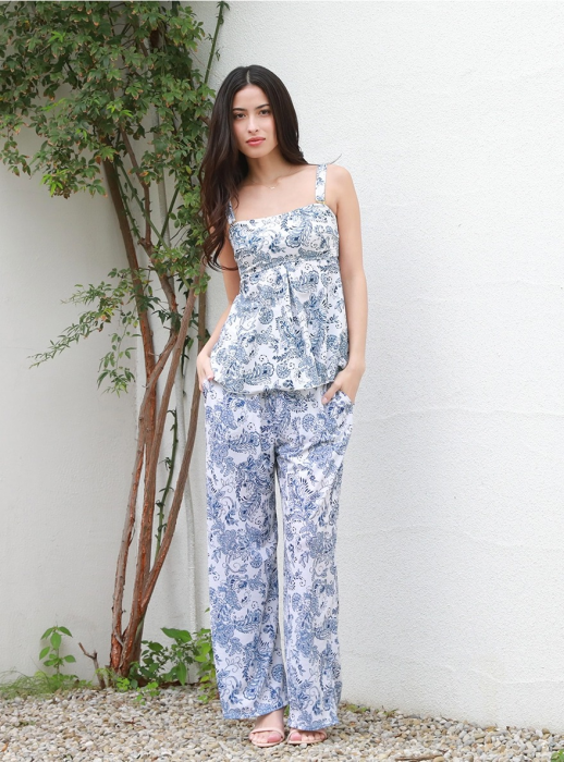 【2026年新作水着】オシャレに体型カバーが出来るエスニック柄水着♡