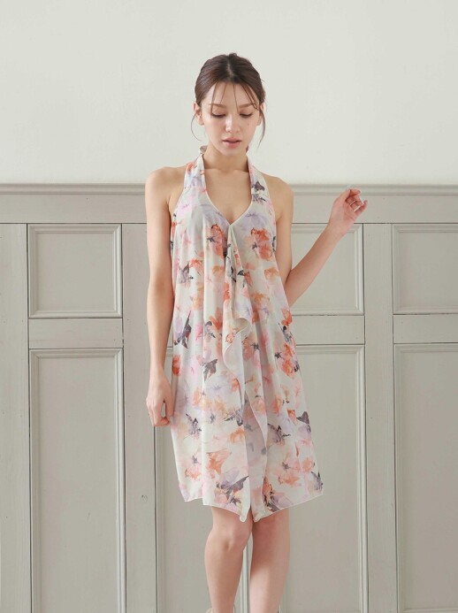 【リゾートにおすすめ❀】大人気花柄セットアップコーデ♡