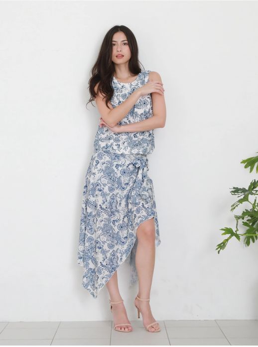 【2026年新作水着】オシャレに体型カバーが出来るエスニック柄水着♡