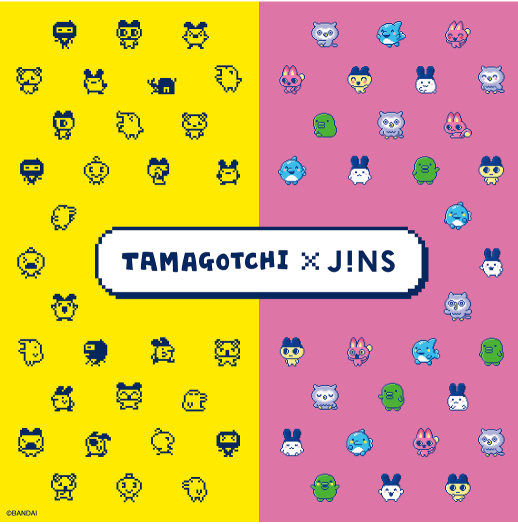 メガネに発見！「JINS×たまごっち」発売！