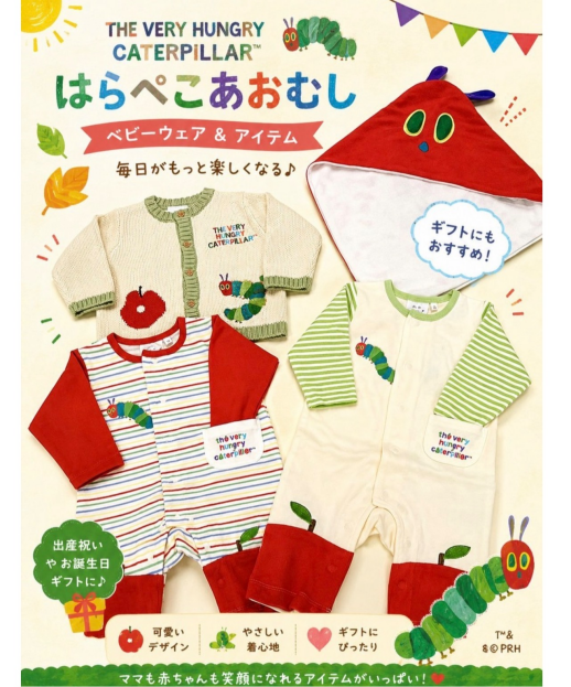 ♡BeBe/SLAP SLIPはらぺこあおむしベビー再入荷しました♡  