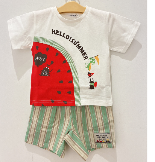 べべ⭐︎SLAP SLIP⭐︎セットアップ/スイカ🍉入荷しました