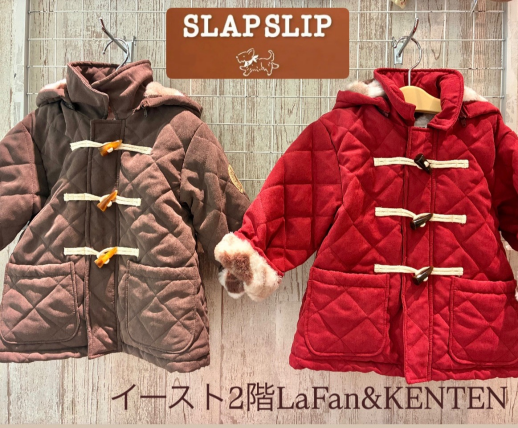 ♡BeBe/SLAP SLIPアウター入荷しました♡