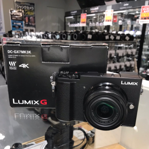 【入荷情報】 LUMIX DC-GX7MK3K レンズキット
