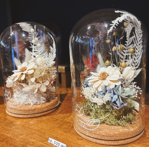 ギフトにもオススメなドライフラワー